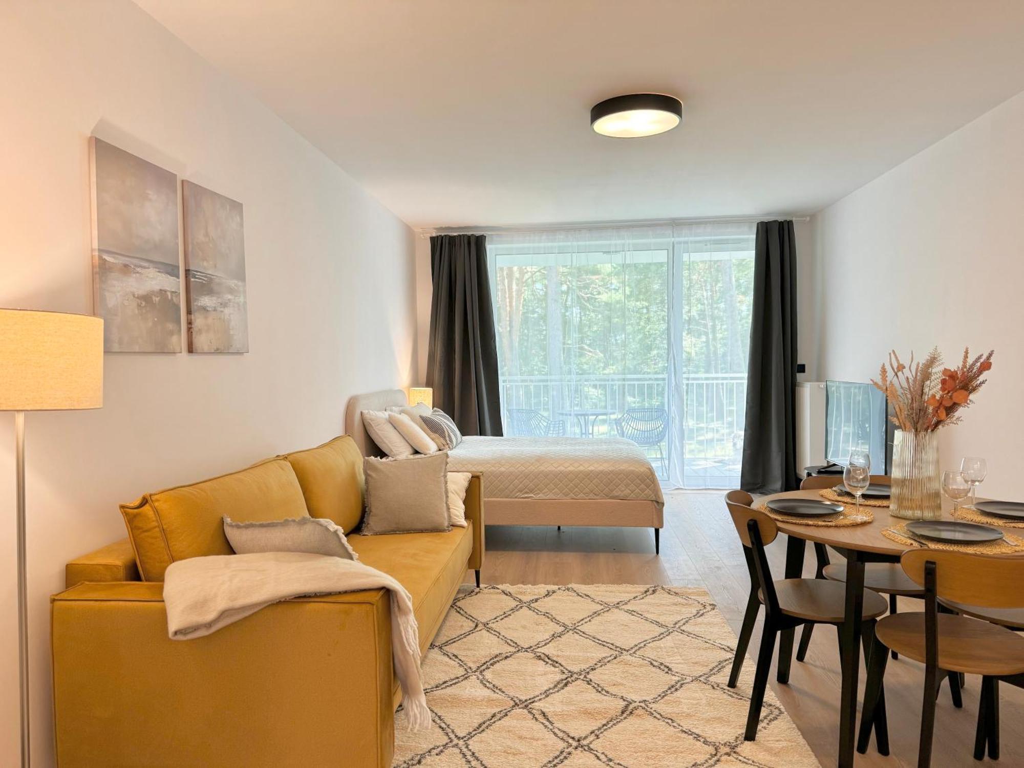 Apartamenty Florina Q4Apartments Łeba Esterno foto
