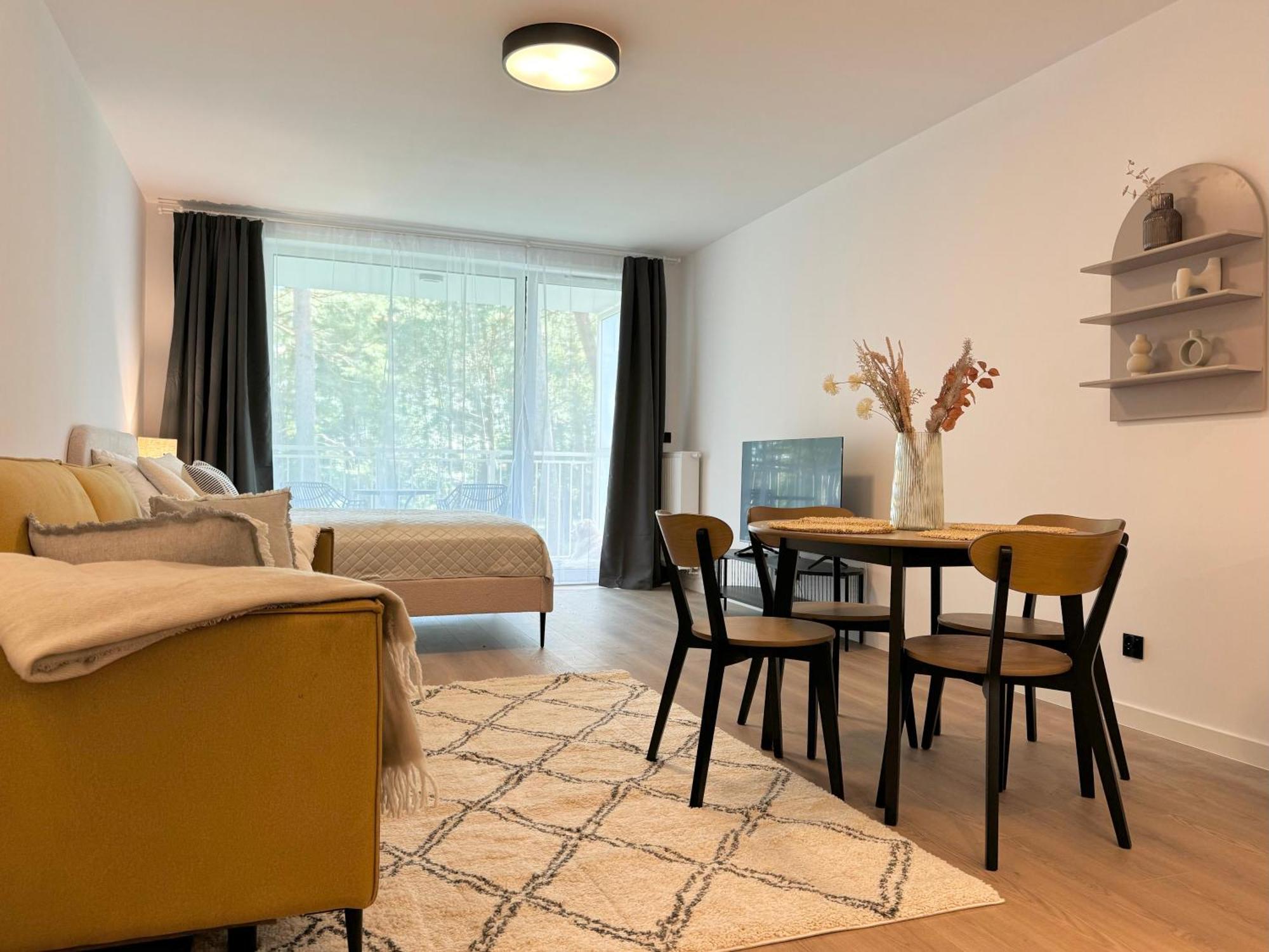 Apartamenty Florina Q4Apartments Łeba Esterno foto