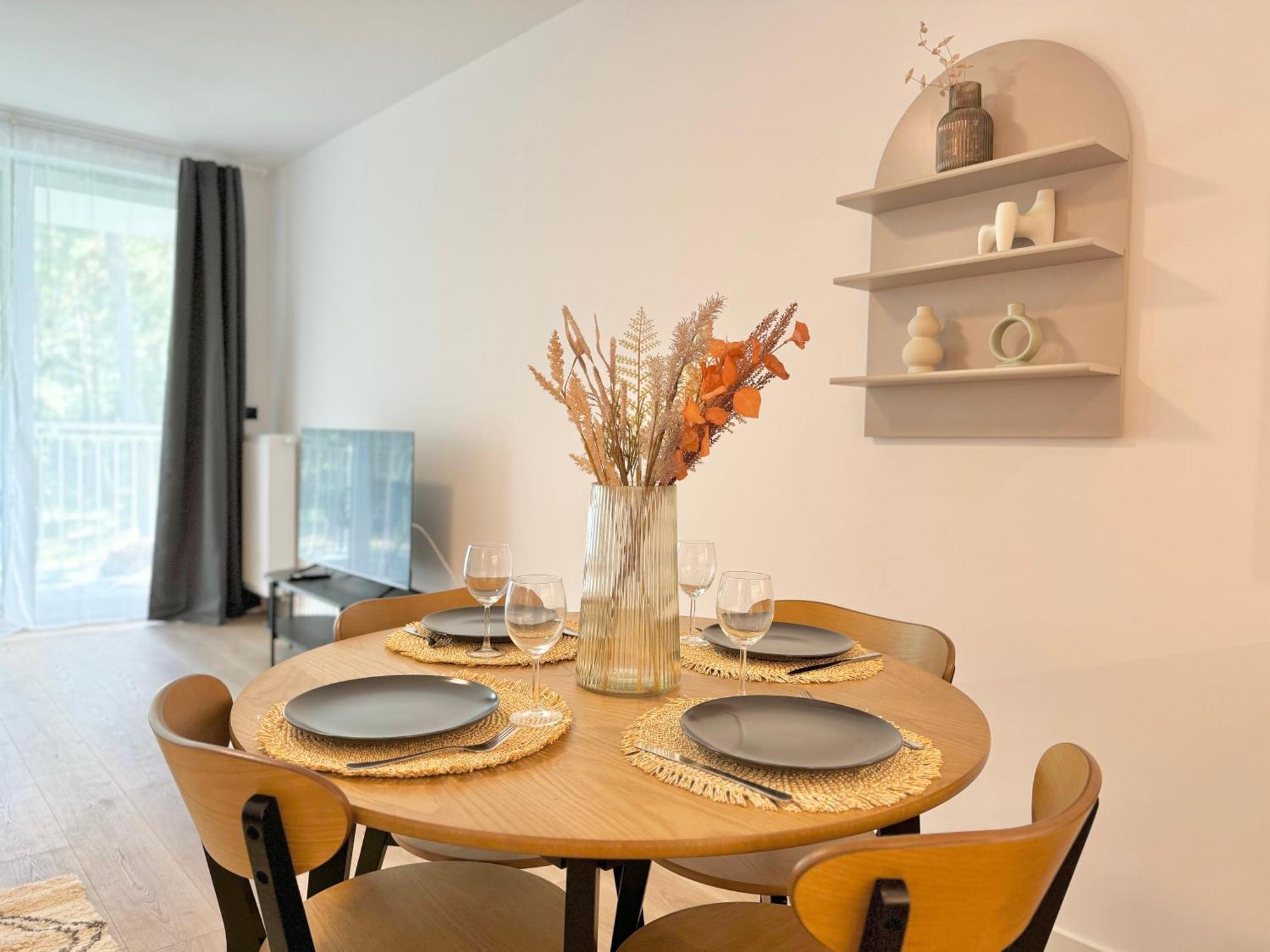 Apartamenty Florina Q4Apartments Łeba Esterno foto