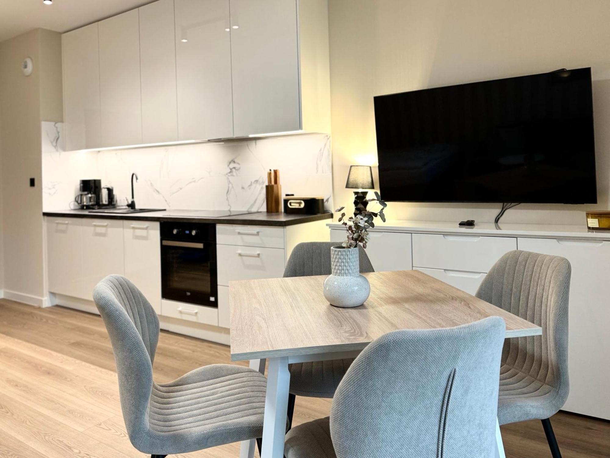 Apartamenty Florina Q4Apartments Łeba Esterno foto
