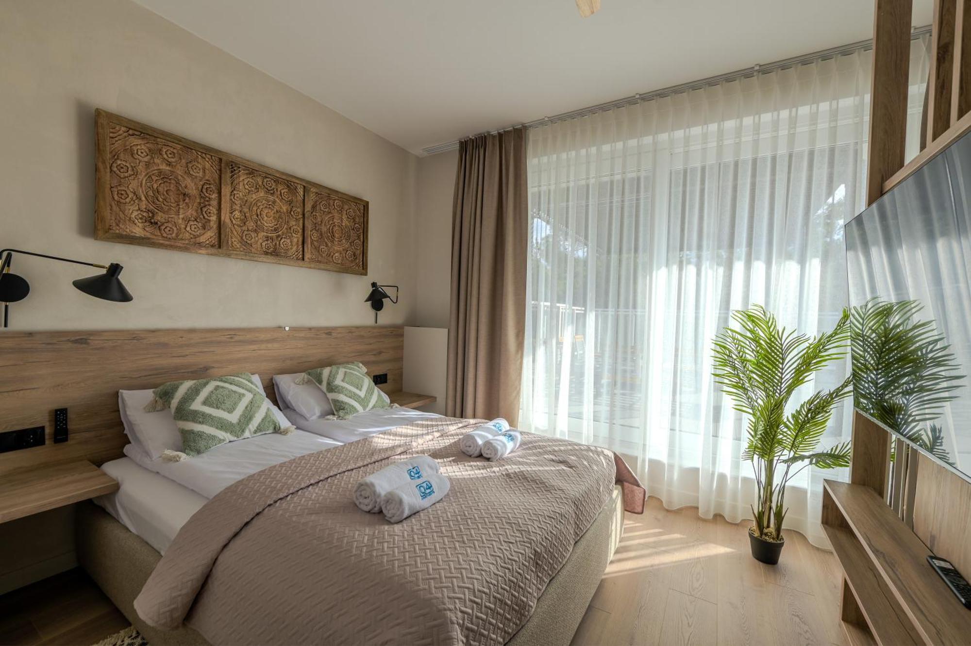 Apartamenty Florina Q4Apartments Łeba Esterno foto
