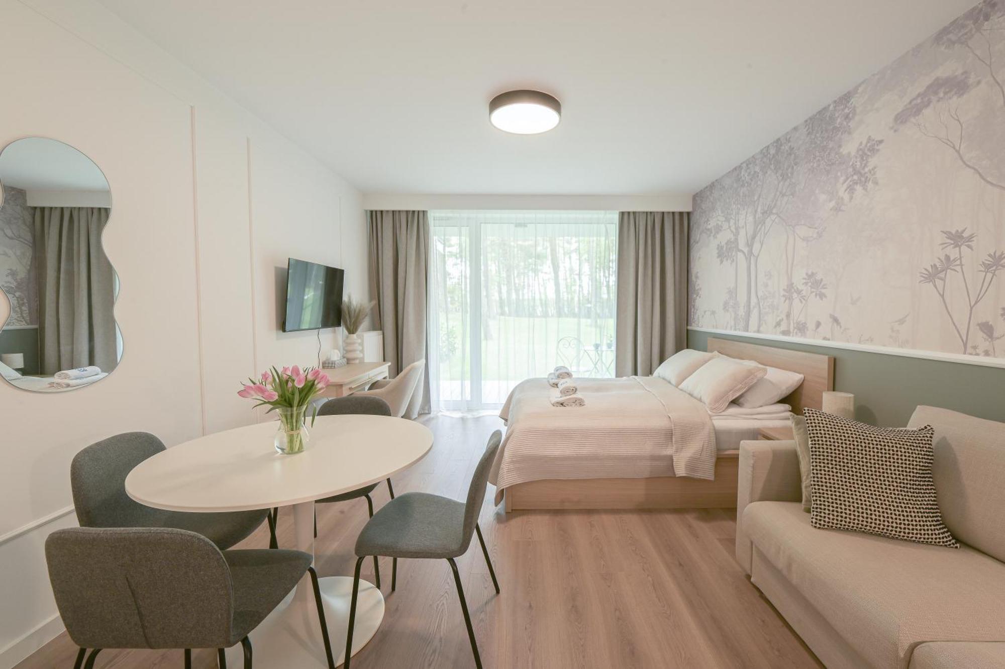 Apartamenty Florina Q4Apartments Łeba Esterno foto