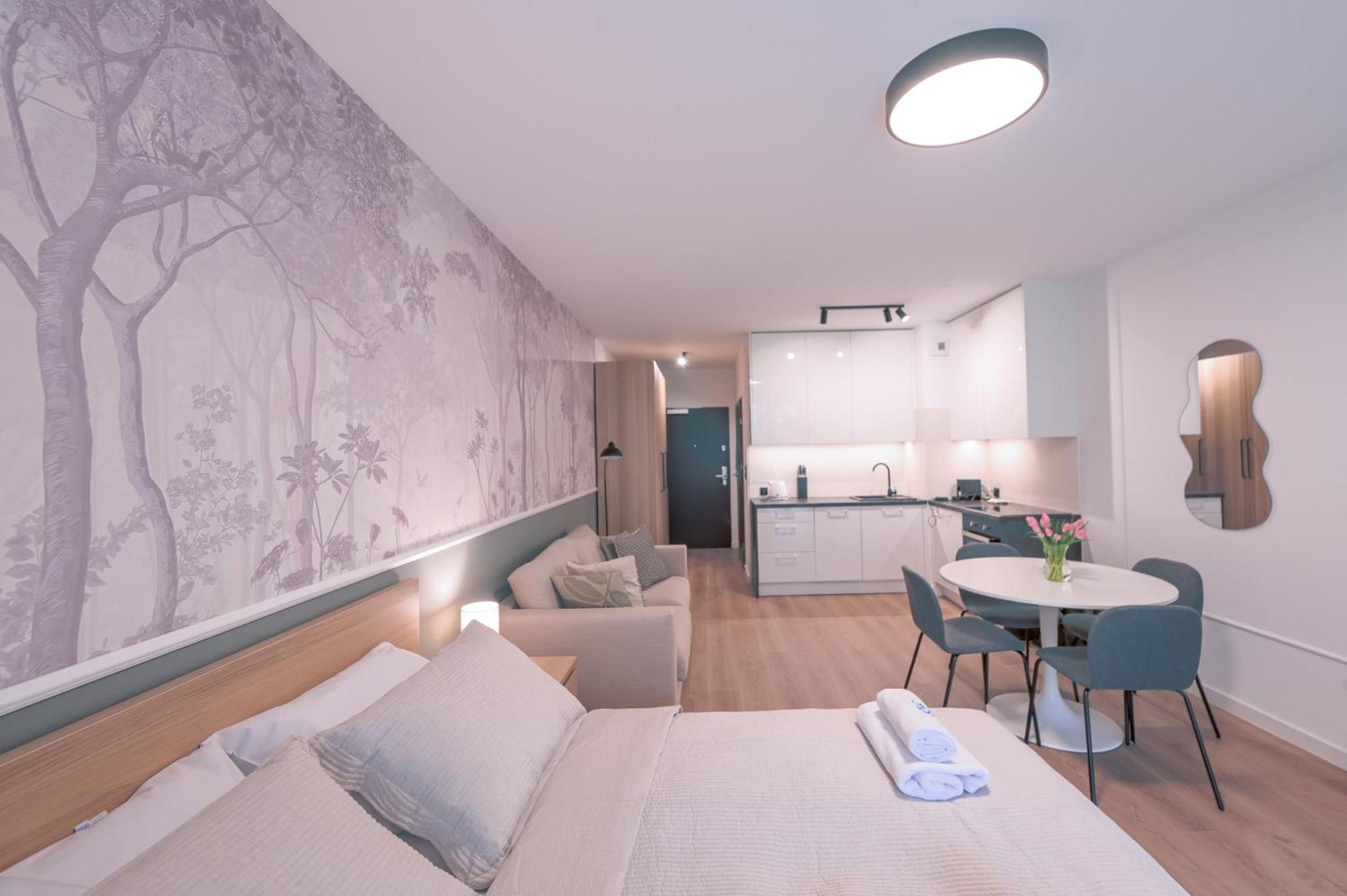 Apartamenty Florina Q4Apartments Łeba Esterno foto